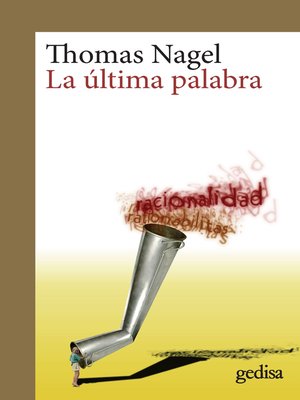cover image of La última palabra